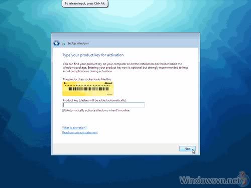 Installing win7 client 17