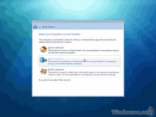 Installing win7 client 20