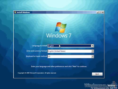 Installing win7 client 23